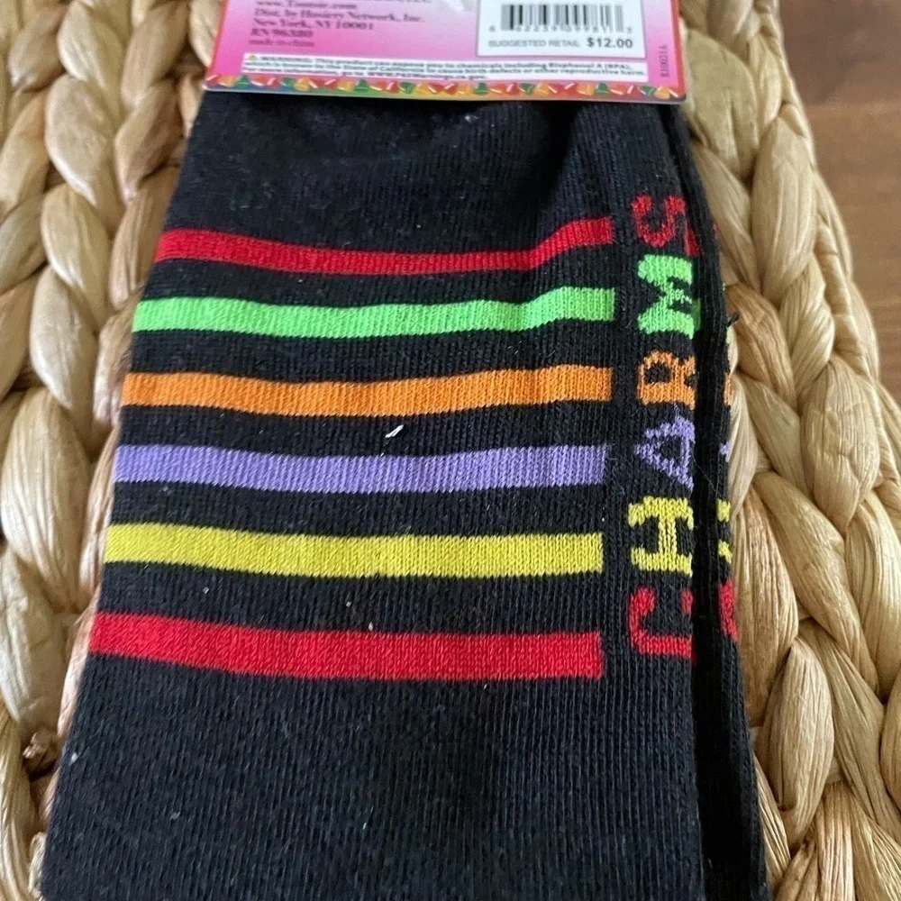 Charms Blow pop food novelty men’s crew socks